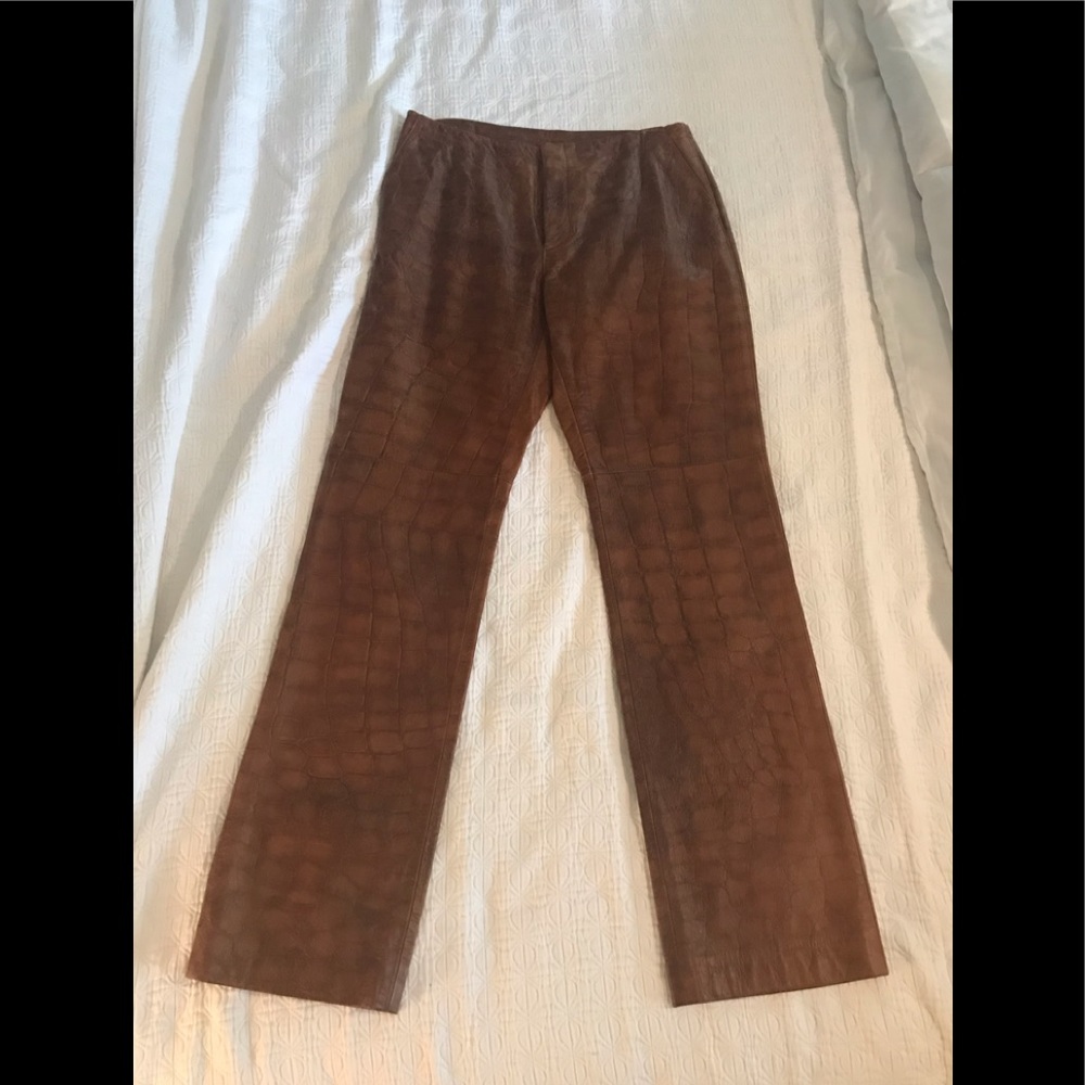 Leather pants